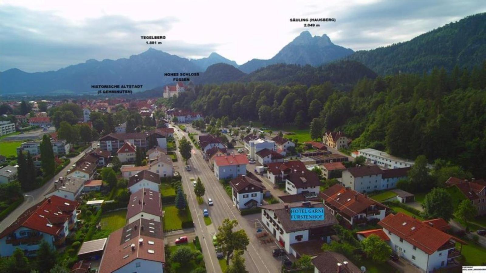 Hotel Fürstenhof Füssen Exterior foto